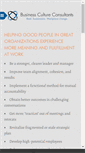 Mobile Screenshot of businesscultureconsultants.com